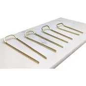 Simple Square French Pin Hair Forks in 4 Sizes