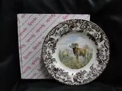Spode Woodland Bighorn Sheep, England: NEW Dinner Plate (s) 10 1/2", Box
