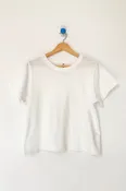 Airy Darling Tee: Vintage White
