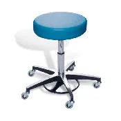 BioFit Aramis Series Medium Height Vacuum Formed Stool – Slate Blue