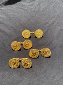 Waterbury Co New York Hilton Career Uniform 8 Large Buttons Pattern #16560