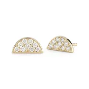 Diamond Luna Earrings