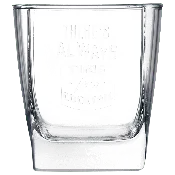 10.5 oz. Square on the Rocks Glass