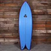 Channel Islands Feb's Fish 6'1 × 21 ½ × 2 ¾ Surfboard - Blue/Purple