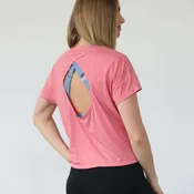 Abigail Short Sleeve Nursing T-Shirt  | Sugar Coral
