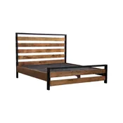The Bend Mills Bed – Queen | Hardwood Platform Bed with Metal Frame