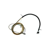 15' 4-Pin Wishbone Wire Harness Assembled w/ Protective Sleeve (1/2" Ground Terminal)