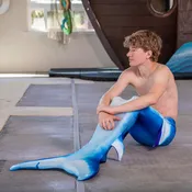 Blue Shark Atlantis Tail