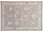 21st Century Contemporary Oushak Style Wool Rug 10 X 14