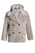 Alpaca Blend Pea Jacket
