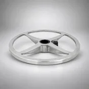 Adjustable Aluminum Footrest Ring for Stools and Chairs | Sit Healthier