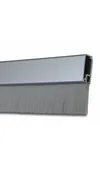 Concealed Fastener Clear Anodized Aluminum with Brush Door Sweep 36" (673A-36) - NGP