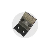 10 Piece Replacement Blade Kit for Removal & Concrete Floor Prep Tool - 25 Grit