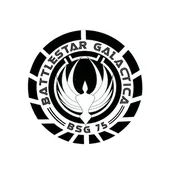 Battlestar Galactica BSG 75 Sci Fi Decal Bumper Sticker Starbuck Apollo Cylon
