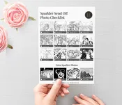 Sparkler Send Off Photo Checklist