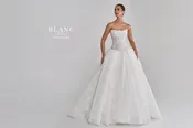 Calla Blanche Claribel | Drop Waist Wedding Dress — RashawnRose Bridal & Prom