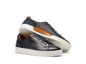 Amadeo Men's Leather Low-Top Sneakers