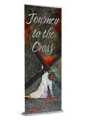 “Journey to the Cross” Holy Week<br>Banner by Featured Artist <br>Jen Norton