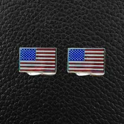 American Flag Cufflinks