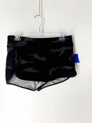 ATHLETA Black Gray Camoflage Women Size SMALL Shorts