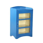 Blue Cabinet with Glass | Asia West