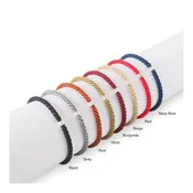 Aros Men's Macrame Silver Bracelet