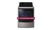 9.0 cu. ft. Mega Capacity TurboSteam&trade; Dryer with EasyLoad&trade; Door