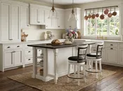 24"H Barstool With Back & Swivel Cushion Seat