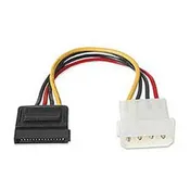 6" VCOM SATA HDD POWER CABLE ADAPTER - 4PIN TO SATA