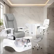Alden Crystal Human Touch™ Pedicure Chair WS75i Package