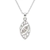 Ambra Necklace Silver