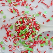 Clay Confetti | Peppermint Twist