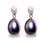 Black Pearl Earrings