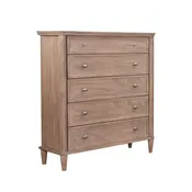 5-Drawer Chest With Tapered Legs - Oak Grove
