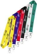 0.75 Inch Recycled PET Lanyards ID Badge Holder