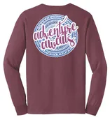 'Adventure Awaits' Long Sleeve Tee