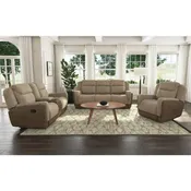 11550 Hornet Brown/Beige Reclining Living Room Collection