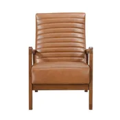 1226BRW-1-Seating Accent Chair