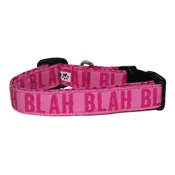 Blah Pink 3/4" Collar 10-15"