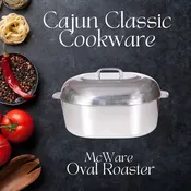 MCWARE OVAL ROASTER 11″, 13″, 15″ and 18″