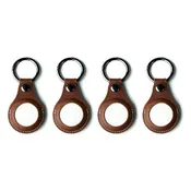 Leather Airtag Keychain