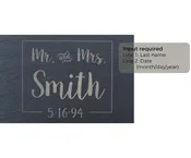 Keepsake Slateplate Wedding Gift Set