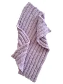 Bliss Wave Mini Blanket, Lavender