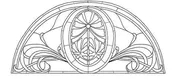0-03 Custom Stained Glass Window Film