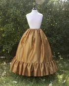 Amber Taffeta Ruffle Skirt