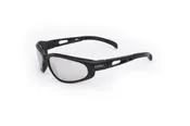 01-11 Curv Silver Mirror Sunglasses with Black Frames