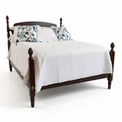 Carved Pineapple Bed 3" Posts