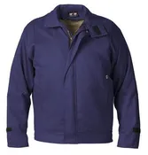 AmeriFire-AR Arctic14 Bomber Indura Arc Rated FR Arctic Navy Bomber Jacket With 12.5 Oz Double Faced Moda-Quilt FR Liner, 50 Cal, 2112 Compliant, Made In USA