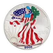 1 oz American Silver Eagle (Colorized)