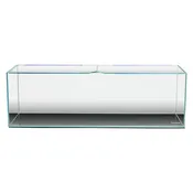 AQUATOP 18-Gal High Clarity Tall Glass Aquarium Bookshelf Style - 35.4" x 10.6" x 11", HCA-18G